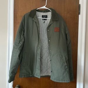 Quiksilver Men’s Coat, Green L